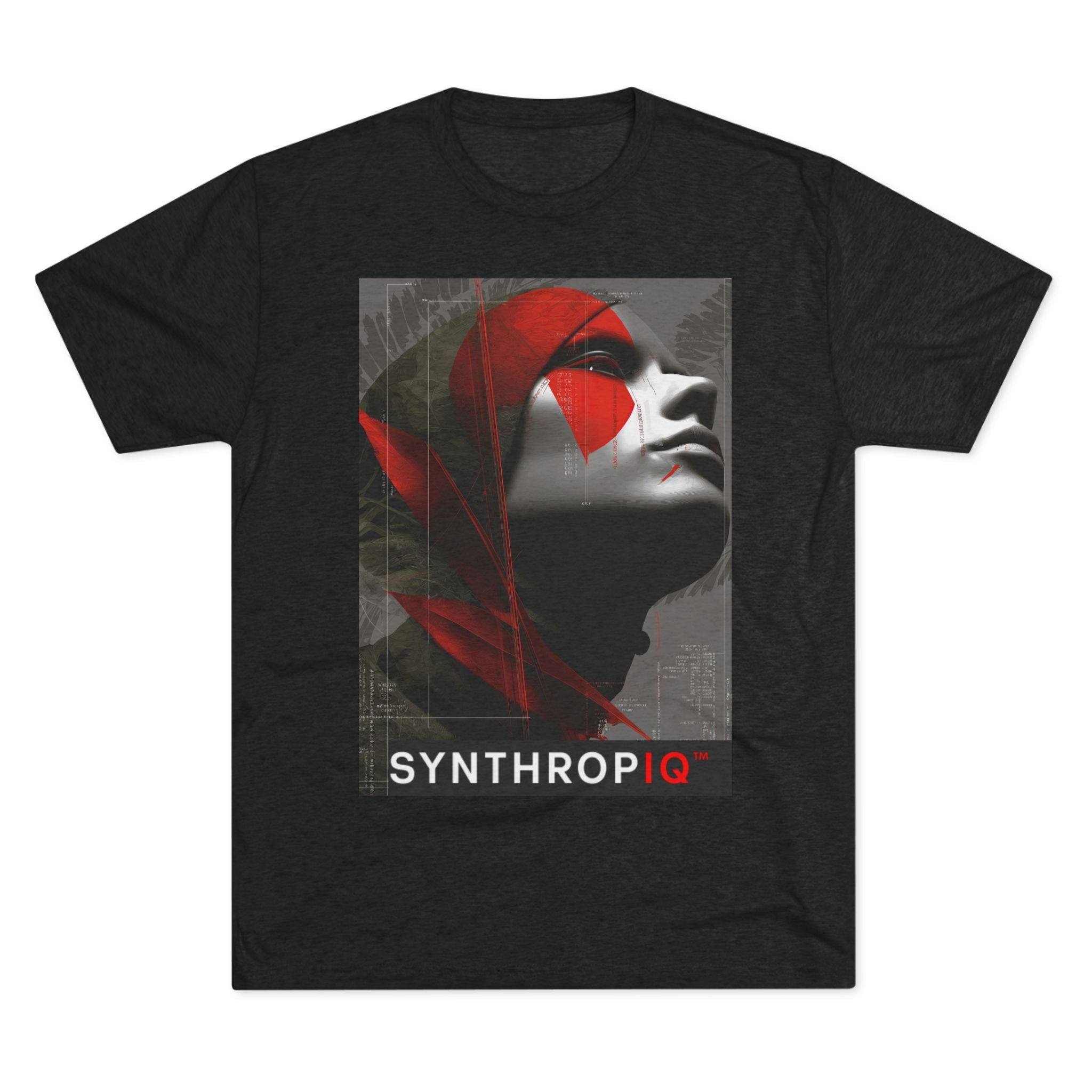 SYNTHROPIQ | 🔴 RED SHIFT: ASCENSION Unisex Tri-Blend Tee